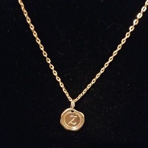 Miranda's Paparazzi Style Jewelry - Gold Necklace with Initial Z char. Miranda's Paparazzi Style Jewelry - Gold Necklace with Initial Z char.